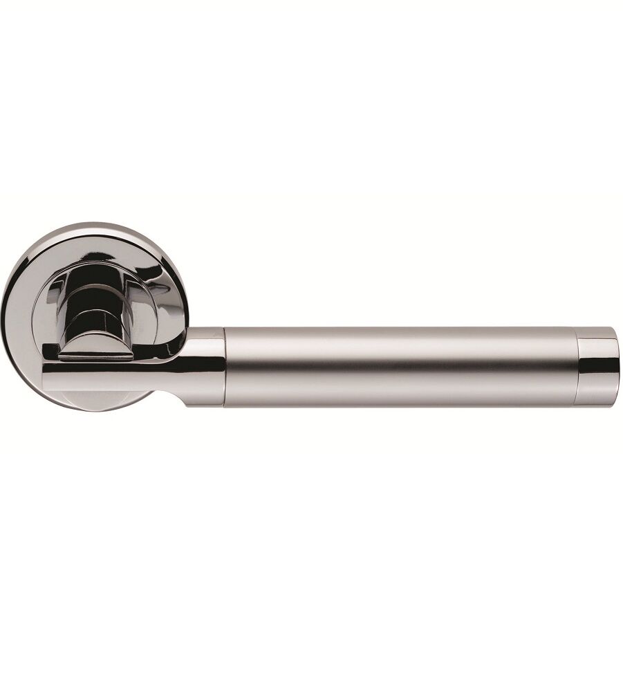 CARLISLE BRASS SZM110SCCP SEROZZETTA AZUL LEVER ON CONCEALED FIX ROUND ROSE  50MM DIA - PAIR