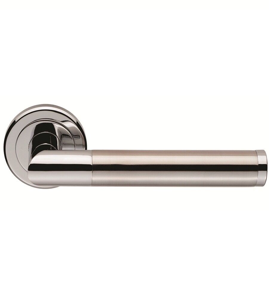 CARLISLE BRASS SZM160CPSN SEROZZETTA TREND LEVER ON CONCEALED FIX ROUND ROSE  50MM - PAIR