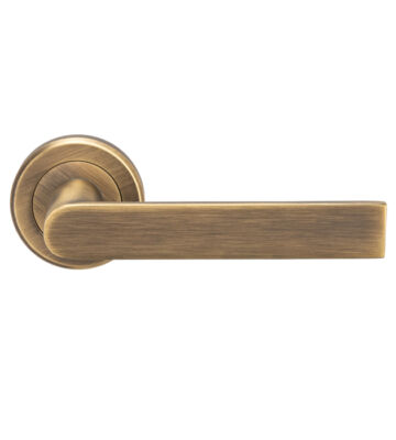 Carlisle Brass SZM210AB Serozzetta Edge Lever On Concealed Fix Round Rose – Pair