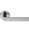 CARLISLE BRASS SZM210CP SEROZZETTA EDGE LEVER ON CONCEALED FIX ROUND ROSE  - PAIR