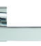 CARLISLE BRASS SZM210SQCP SEROZZETTA EDGE LEVER ON CONCEALED FIX SQUARE ROSE  - PAIR