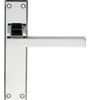 Carlisle Brass SZM242CP Serozzetta Stratus Lever On Backplate – Latch 180mm X 40mm – Pair