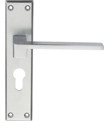 Carlisle Brass SZM371YSC Serozzetta Equi Lever On Backplate – Lock Euro Profile 47.5mm C/C 180mm X 40mm – Pair