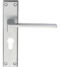 CARLISLE BRASS SZM371YSC SEROZZETTA EQUI LEVER ON BACKPLATE - LOCK EURO PROFILE 47.5MM C/C  180MM X 40MM - PAIR