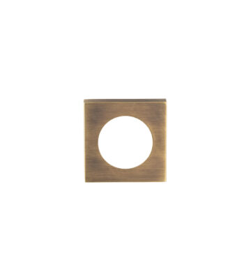 Carlisle Brass SZMRSQAB Square Szm Outer Rose Cover Pack – Pair