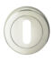 CARLISLE BRASS SZR002PN SEROZZETTA LOCK PROFILE ESCUTCHEON ON CONCEALED FIX ROUND ROSE