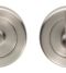 CARLISLE BRASS SZR004SN SEROZZETTA TURN & RELEASE ON CONCEALED FIX ROUND ROSE - SET