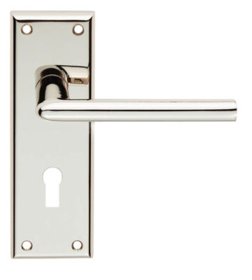 Carlisle Brass SZR011PN Serozzetta Dieci Lever On Backplate – Lock 57mm – Pair