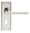 CARLISLE BRASS SZR011PN SEROZZETTA DIECI LEVER ON BACKPLATE - LOCK 57MM - PAIR