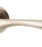 CARLISLE BRASS SZR020SN/RP SEROZZETTA VENTI LEVER ON ROUND ROSE - PAIR