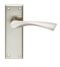 CARLISLE BRASS SZR022SN SEROZZETTA VENTI LEVER ON BACKPLATE - LATCH - PAIR