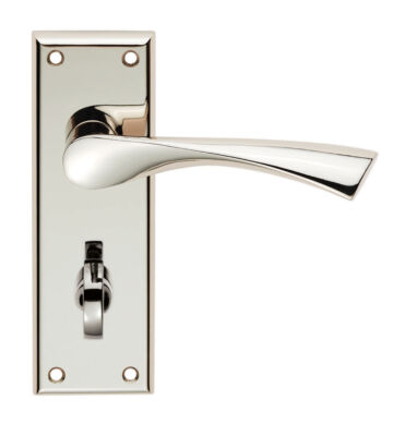 Carlisle Brass SZR023PN Serozzetta Venti Lever On Backplate – Bathroom 57mm – Pair