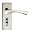 CARLISLE BRASS SZR023PN SEROZZETTA VENTI LEVER ON BACKPLATE - BATHROOM 57MM - PAIR