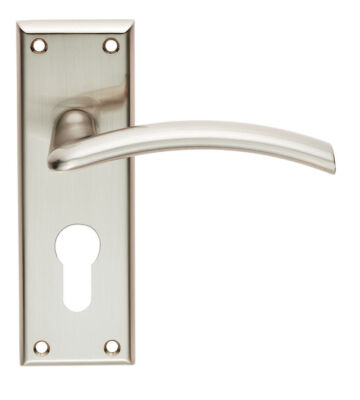 Carlisle Brass SZR031YSN Serozzetta Trenta Lever On Backplate – Euro 47.5mm – Pair