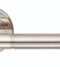 CARLISLE BRASS SZR040PNSN SEROZZETTA QUARANTA LEVER ON ROUND ROSE - PAIR