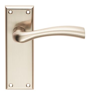 Carlisle Brass SZR052SN Serozzetta Cinquanta Lever On Backplate – Latch – Pair