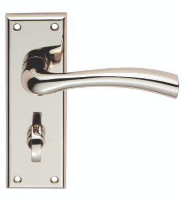 Carlisle Brass SZR053PN/RP Serozzetta Cinquanta Lever On Backplate – Bathroom 57mm – Pair
