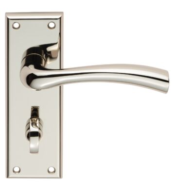 Carlisle Brass SZR053PN Serozzetta Cinquanta Lever On Backplate – Bathroom 57mm – Pair