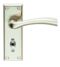 CARLISLE BRASS SZR053SN SEROZZETTA CINQUANTA LEVER ON BACKPLATE - BATHROOM 57MM - PAIR