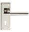 CARLISLE BRASS SZR061PNSN/RP SEROZZETTA SESSANTA LEVER ON BACKPLATE - LOCK 57MM - PAIR