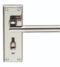 CARLISLE BRASS SZR063PNSN SEROZZETTA SESSANTA LEVER ON BACKPLATE - BATHROOM 57MM - PAIR