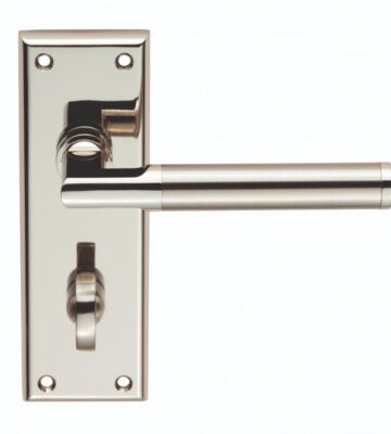 Carlisle Brass SZR063PNSN/RP Serozzetta Sessanta Lever On Backplate – Bathroom 57mm – Pair