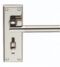 CARLISLE BRASS SZR063PNSN/RP SEROZZETTA SESSANTA LEVER ON BACKPLATE - BATHROOM 57MM - PAIR