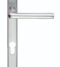 CARLISLE BRASS SZS01NP92SC SEROZZETTA ROSA LEVER ON NARROW PLATE - LOCK EURO PROFILE 92MM C/C  220MM X 26MM - PAIR