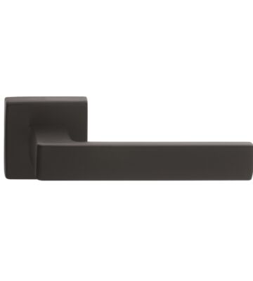 Carlisle Brass TC5BLK Techna Lever On Concealed Fix Square Rose Nero (Matt Black) – Pair