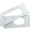 CARLISLE BRASS CI00DIMA01129 INSERT SET FOR DR.TEMPLATE MOD 1129 - BOTH PARTS TO BE PACKED TOGETHER.