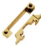 CARLISLE BRASS TL7A REBATE SET TO SUIT TUBULAR LATCHES (93MM LONG) ZINC DICAST 13MM X 21MM