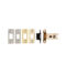 CARLISLE BRASS TLD5025EB/SSS TUBULAR DEADBOLT LATCH 64MM 45MM BACKSET