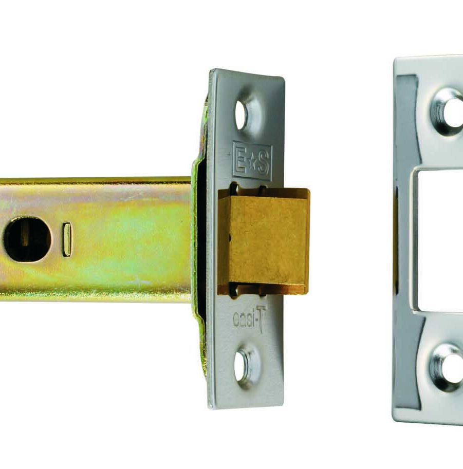 CARLISLE BRASS TLS5030SSS HEAVY SPRUNG TUBULAR LATCH 3