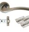 CARLISLE BRASS UDP008SNCP/INTB SINES LATCH PACK - ULTIMATE DOOR PACK - PACK