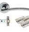 CARLISLE BRASS UDP009CP/INTB TAVIRA LATCH PACK - ULTIMATE DOOR PACK - PACK