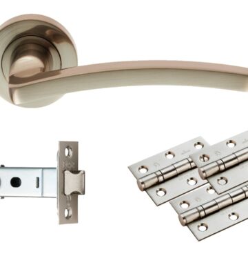 Carlisle Brass UDP009SN/INTB Tavira Latch Pack – Ultimate Door Pack – Pack