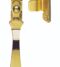 CARLISLE BRASS V1005 VICTORIAN - CASEMENT FASTENER (WEDGE PATTERN) 57MM X 13MM