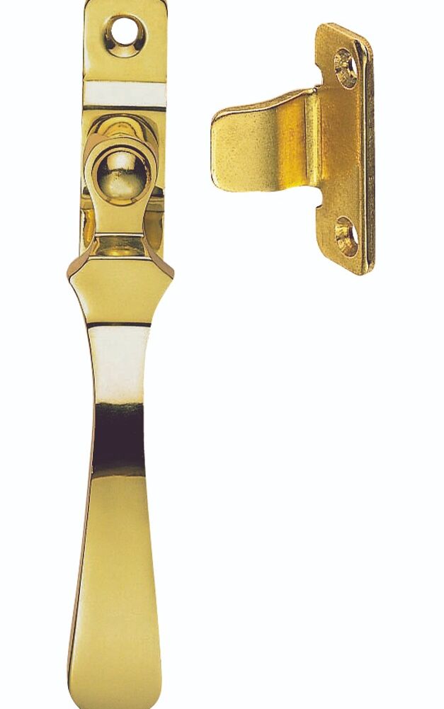 CARLISLE BRASS V1005 VICTORIAN - CASEMENT FASTENER (WEDGE PATTERN) 57MM X 13MM