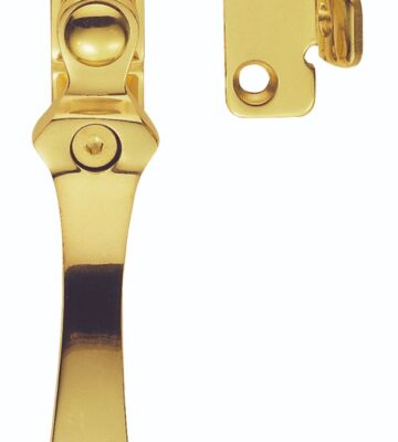 Carlisle Brass V1005LCK Victorian – Casement Fastener (Wedge Pattern – Lockable) 57mm X 13mm