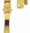 CARLISLE BRASS V1005LCK/BP VICTORIAN CASEMENT FASTENER - WEDGE PATTERN LOCKABLE 58MM X 11MM