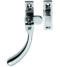 CARLISLE BRASS WF11CP BULB END CASEMENT FASTENER (SUITABLE FOR WEATHER STRIPPED WINDOWS) 98MM