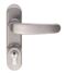 CARLISLE BRASS XSA5003SV NARROW STYLE (HANDLE) EXTERNAL LOCKING ATTACHMENT C/W CYLINDER