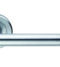 CARLISLE BRASS ZIN3116SC SEROZZETTA ATALAYA LEVER ON ROUND ROSE CONCEALED FIX - PAIR