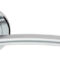 CARLISLE BRASS ZIN3129PC/SC SEROZZETTA CUMULUS LEVER ON ROUND ROSE CONCEALED FIX - PAIR