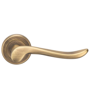 Carlisle Brass ZIN3130AB Serozzetta Verdun Lever On Concealed Fix Round Rose – Pair