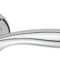 CARLISLE BRASS ZIN3131PC SEROZZETTA SHARK LEVER ON ROUND ROSE CONCEALED FIX - SET