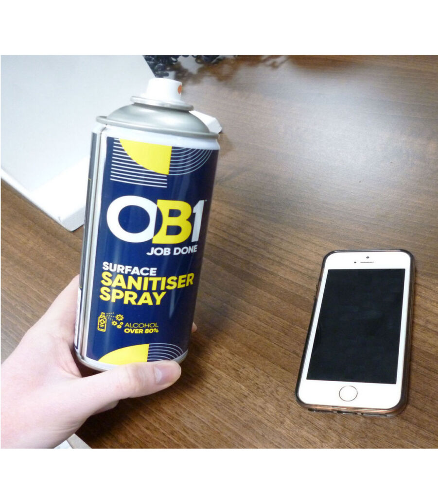 OB1 Surface Sanitiser Spray 400ml - Image 4