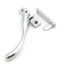 From The Anvil Polished Chrome Night-Vent Locking Peardrop Fastener - LH