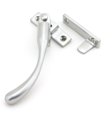 From The Anvil Satin Chrome Night-Vent Locking Peardrop Fastener – LH