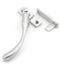 From The Anvil Satin Chrome Night-Vent Locking Peardrop Fastener - LH